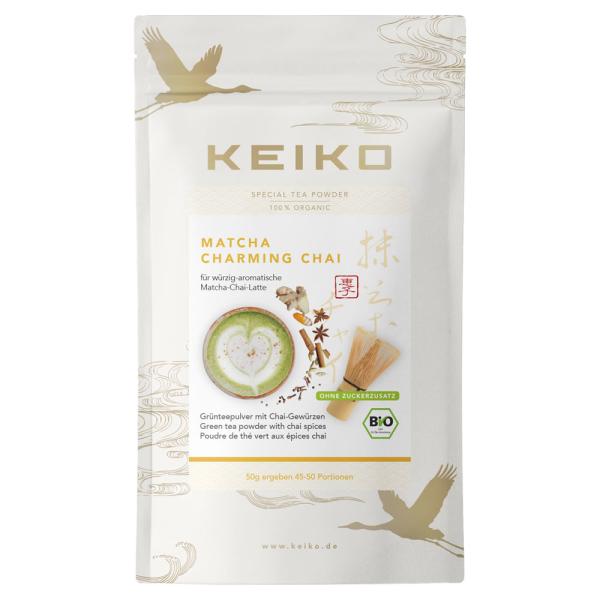 Keiko  Matcha Charming Chai - Bio Matcha mit Chai Gewürzen